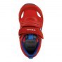 SNEAKERSY GEOX RISHON BABY BOY RED/NAVY