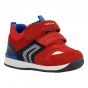 SNEAKERSY GEOX RISHON BABY BOY RED/NAVY