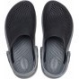 CROCS KIDS LITERIDE 360 CLOG 206712 BLACK/SLATE GREY