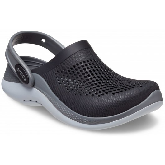 CHODAKI CROCS KIDS LITERIDE 360 CLOG 207021 BLACK/SLATE GREY
