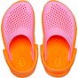CROCS KIDS LITERIDE 360 CLOG 206712 TAFFY PINK/ORANGE ZING