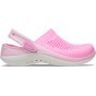 CHODAKI CROCS KIDS LITERIDE 360 CLOG 207021 TAFFY PINK/BALLERINA PINK