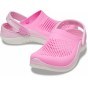 CHODAKI CROCS KIDS LITERIDE 360 CLOG 207021 TAFFY PINK/BALLERINA PINK