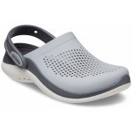 CROCS KIDS LITERIDE 360 CLOG 207021 LIGHT GREY/SLATE GREY