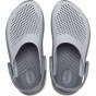 CROCS KIDS LITERIDE 360 CLOG 207021 LIGHT GREY/SLATE GREY