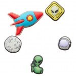 CROCS JIBBITZ™ CHARMS 10008459 OUTER SPACE 5-PACK