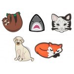 CROCS JIBBITZ™ CHARMS 10008038 ANIMAL LOVER 5-PACK