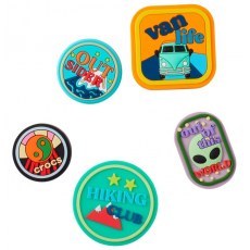CROCS JIBBITZ™ CHARMS PRZYPINKI 10009513 ADVENTURE PATCH 5-PACK