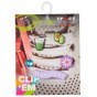 CROCS JIBBITZ™ CHARMS CLIP PRZYPINKI NA SZNURÓWKI 10009532 MANIFEST LACE BACKER 5-PACK