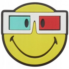 CROCS JIBBITZ CHARMS PRZYPINKA 10008319 SMILEY BRAND 3D GLASSES