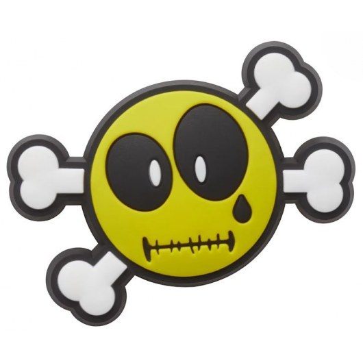 CROCS JIBBITZ™ CHARMS PRZYPINKA 10008320 SMILEY BRAND CROSSBONES
