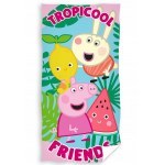 RĘCZNIK KĄPIELOWY PLAŻOWY 70 X 140 CM ŚWINKA PEPPA PP213035-R