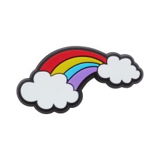 CROCS JIBBITZ CHARMS PRZYPINKA 10009423 RAINBOW WITH CLOUDS