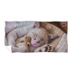 RĘCZNIK KĄPIELOWY PLAŻOWY 70 X 140 CM KOTEK TNL181013-R