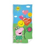 RĘCZNIK KĄPIELOWY PLAŻOWY 70 X 140 CM ŚWINKA PEPPA PP213016-R
