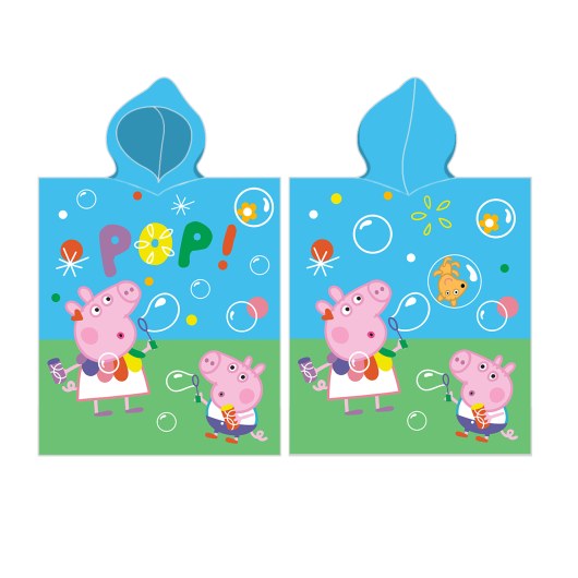 PONCHO RĘCZNIK KĄPIELOWY 55 X 110 CM ŚWINKA PEPPA PP213018-P