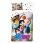SINGLE DUVET SET 140 X 200 CM LEGO FRIENDS LEG-1016BL