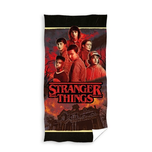 RĘCZNIK KĄPIELOWY PLAŻOWY 70 X 140 CM STRANGER THINGS STR221022-R