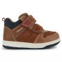 SNEAKER GEOX NEW FLICK BOY LT.BROWN/NAVY
