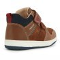 SNEAKER GEOX NEW FLICK BOY LT.BROWN/NAVY