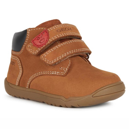TRZEWIKI GEOX MACCHIA BABY BOY TABACCO