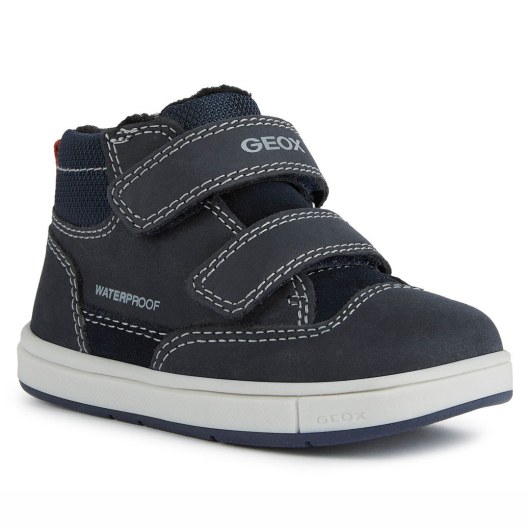 SHOES GEOX TROTTOLA WPF NAVY WATERPROOF