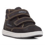 SHOES GEOX TROTTOLA WPF BLACK WATERPROOF