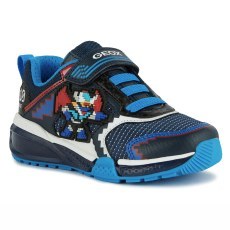 SNEAKER GEOX BAYONYC NAVY/LT BLUE LED LIGHTS