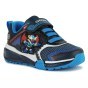 SNEAKER GEOX BAYONYC NAVY/ LT BLUE LED LIGHTS