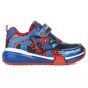 SNEAKERSY GEOX BAYONYC MARVEL SPIDER-MAN NAVY/ROYAL LED LIGHTS