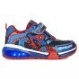 SNEAKER GEOX BAYONYC MARVEL SPIDER-MAN NAVY/ROYAL LED LIGHTS