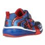 SNEAKER GEOX BAYONYC MARVEL SPIDER-MAN NAVY/ROYAL LED LIGHTS