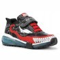 SNEAKER GEOX BAYONYC MARVEL VENOM BLACK/RED LED LIGHTS