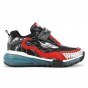 SNEAKER GEOX BAYONYC MARVEL VENOM BLACK/RED LED LIGHTS