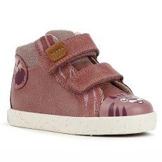 TRAINERS GEOX KILWI BABY GIRL DK ROSE