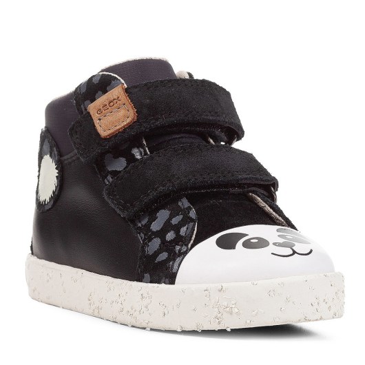 TRAINERS GEOX KILWI BABY GIRL BLACK