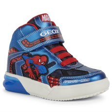 TRAMPKI GEOX GRAYJAY MARVEL SPIDER-MAN NAVY/ROYAL LED LIGHTS