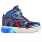 TRAMPKI GEOX GRAYJAY MARVEL SPIDER-MAN NAVY/ROYAL LED LIGHTS