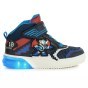 SHOES GEOX GRAYJAY NAVY/LT BLUE LED LIGHTS