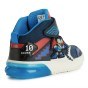 TRAMPKI GEOX GRAYJAY NAVY/LT BLUE LED LIGHTS