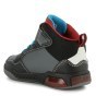 SHOES GEOX INEK BLACK/SKY LED LIGHTS