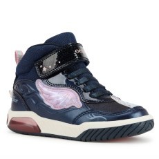 SHOES GEOX INEK NAVY/PINK LED LIGHTS