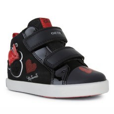 TRAMPKI GEOX KILWI DISNEY MINNIE MOUSE BLACK/RED