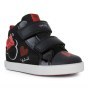 TRAINERS GEOX KILWI DISNEY MINNIE MOUSE BLACK/RED