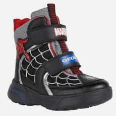 SNOW BOOTS GEOX SVEGGEN ABX BLACK/RED AMPHIBIOX