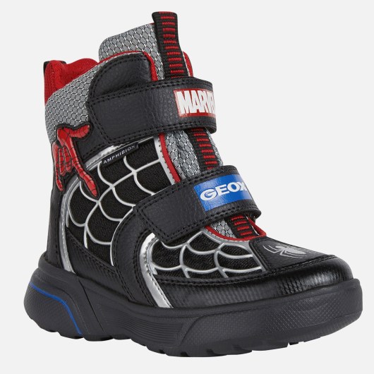 ŚNIEGOWCE GEOX SVEGGEN ABX BLACK/RED AMPHIBIOX