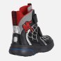 SNOW BOOTS GEOX SVEGGEN ABX BLACK/RED AMPHIBIOX
