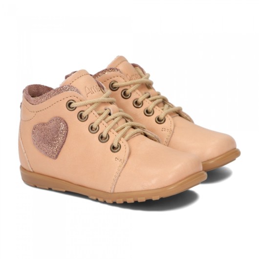 SHOES AMEKO FIRST STEPS MIA NUDE