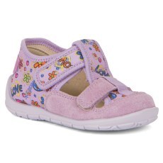 PANTOFLE DZIECIĘCE KAPCIE FRODDO LILAC