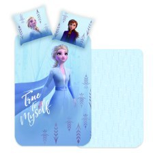 POSCIEL NIEMOWLECA BAWELNIANA 100 X 135 CM FROZEN KRAINA LODU FROZ227002-BABY